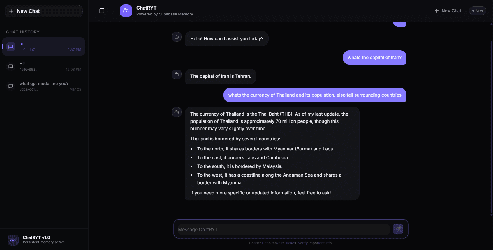 ChatRyt - Agentic Bot