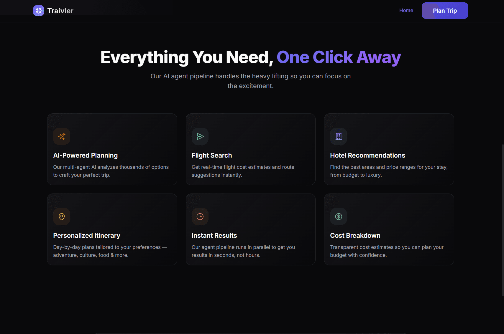 Traivler - An Agentic Travel AI App